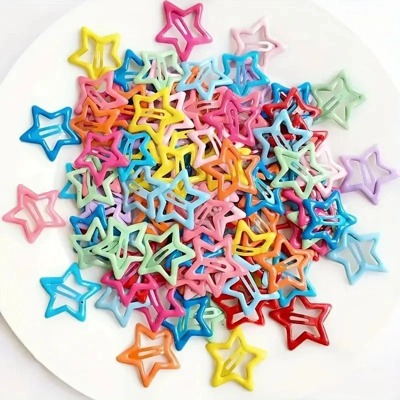 Star Hair Clip Set(20Pcs)