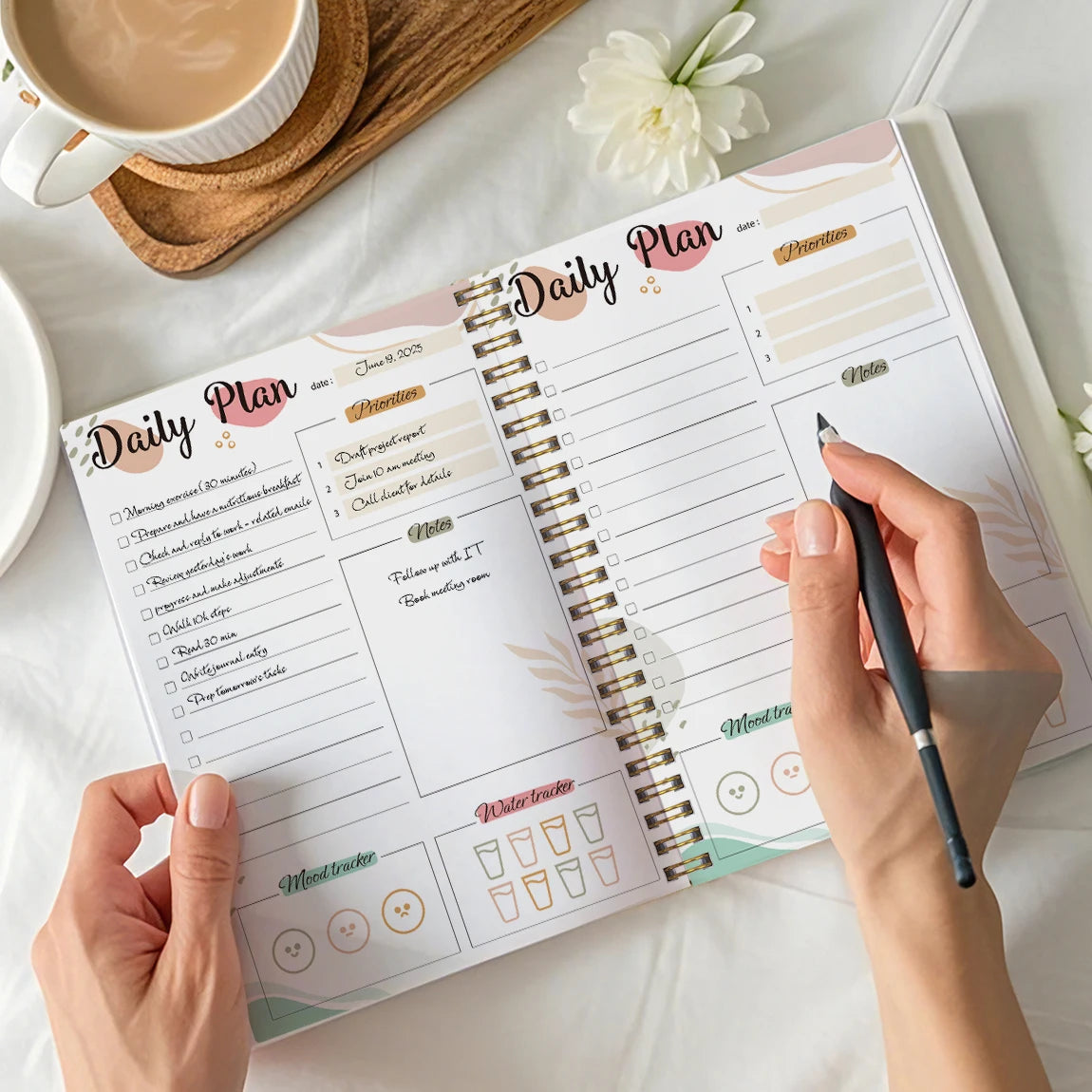 Undated Daily Planner