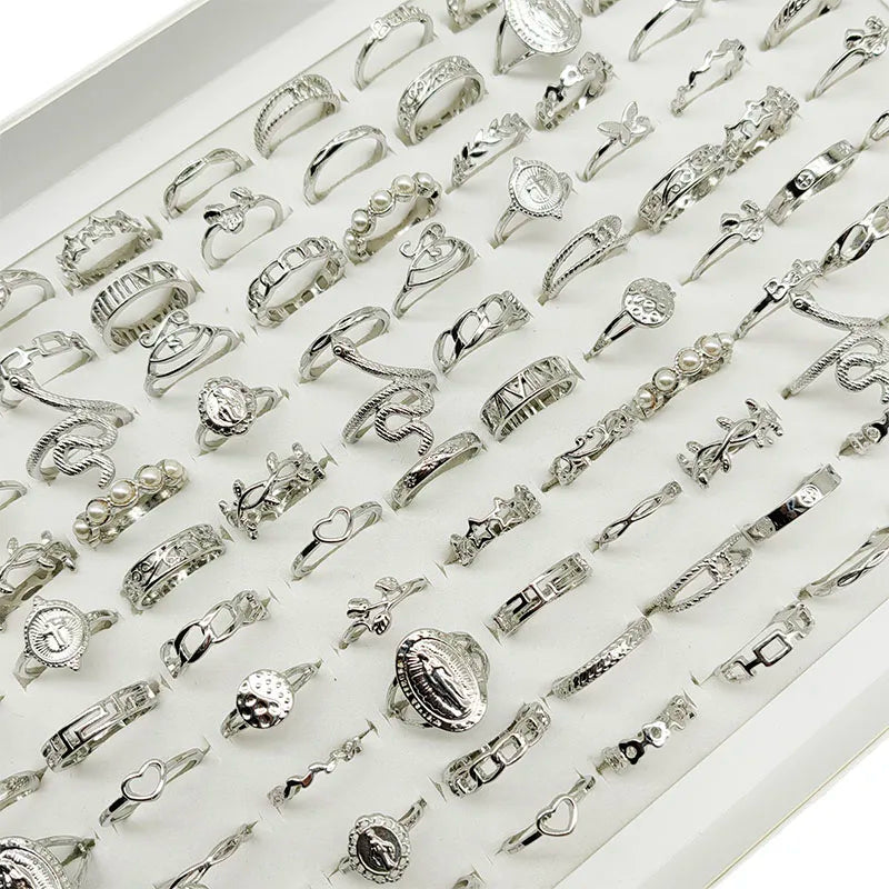 Gold Metal Ring Set(30Pcs)