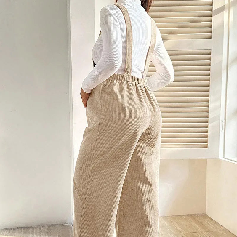 Maternity Corduroy Overalls