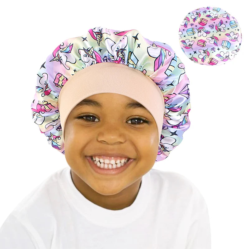 Children's Satin Bonnet