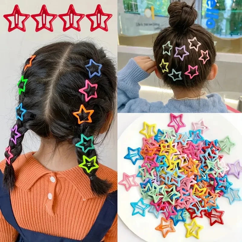 Star Hair Clip Set(20Pcs)