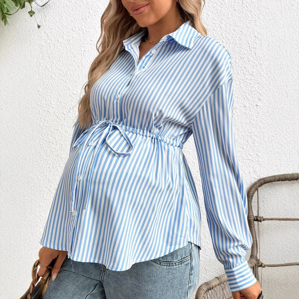 Striped Maternity Top