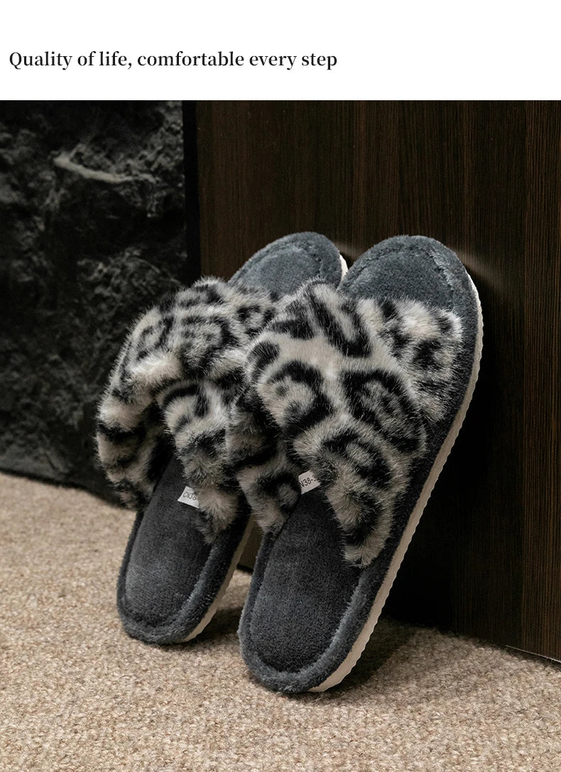 Leopard Slippers