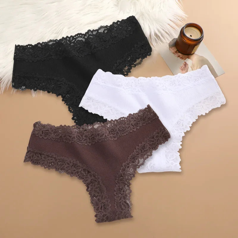 3-Piece Cotton Underwear Set