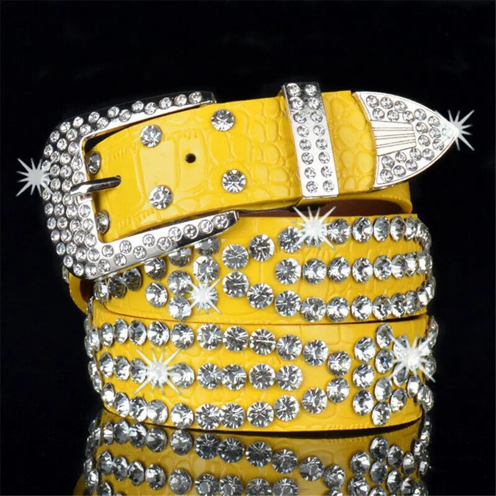 Rhinestone Belt
