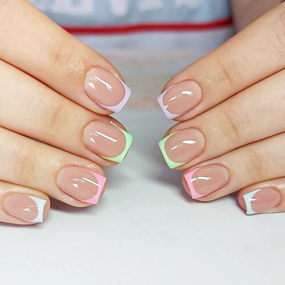 French Tip False Nails(120Pcs/240Pcs)