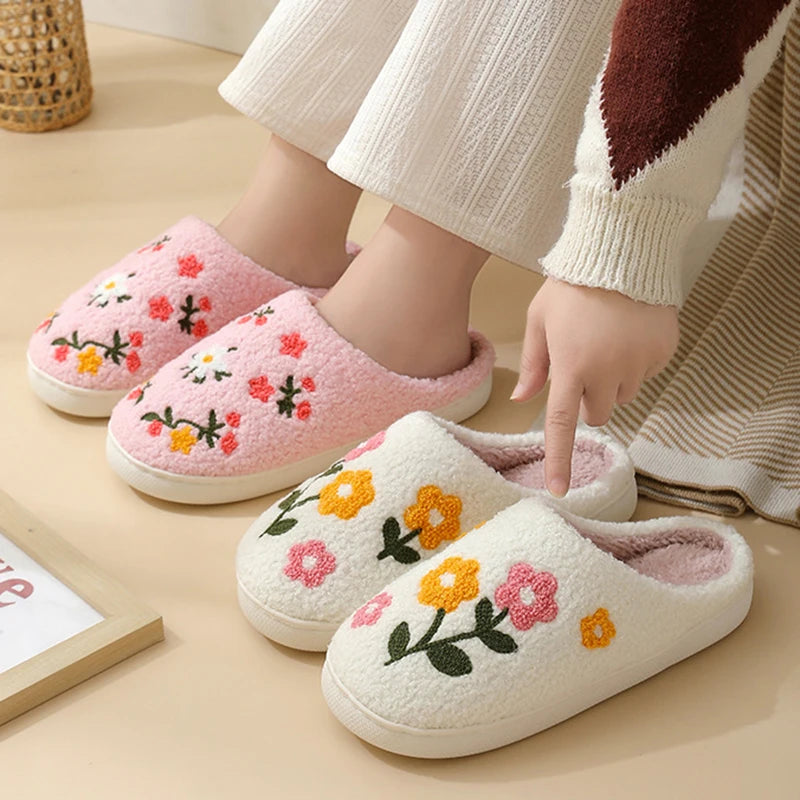 Plush House Slippers