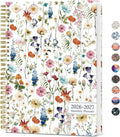 2026-2027 Monthly Planner Calendar, 24-Month Wildflowers Design, 7x10 Inches for School Office Home