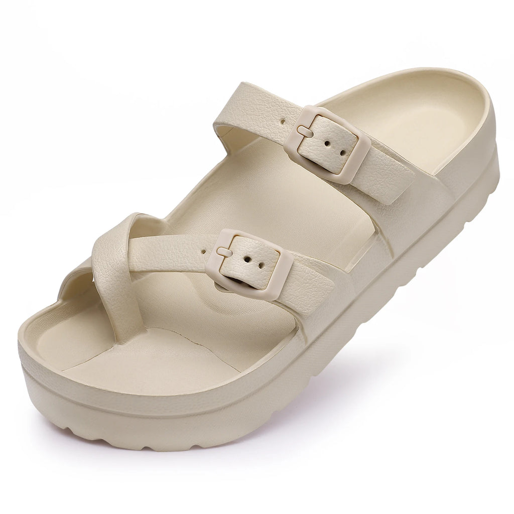 Adjustable Sandal With Arch Support