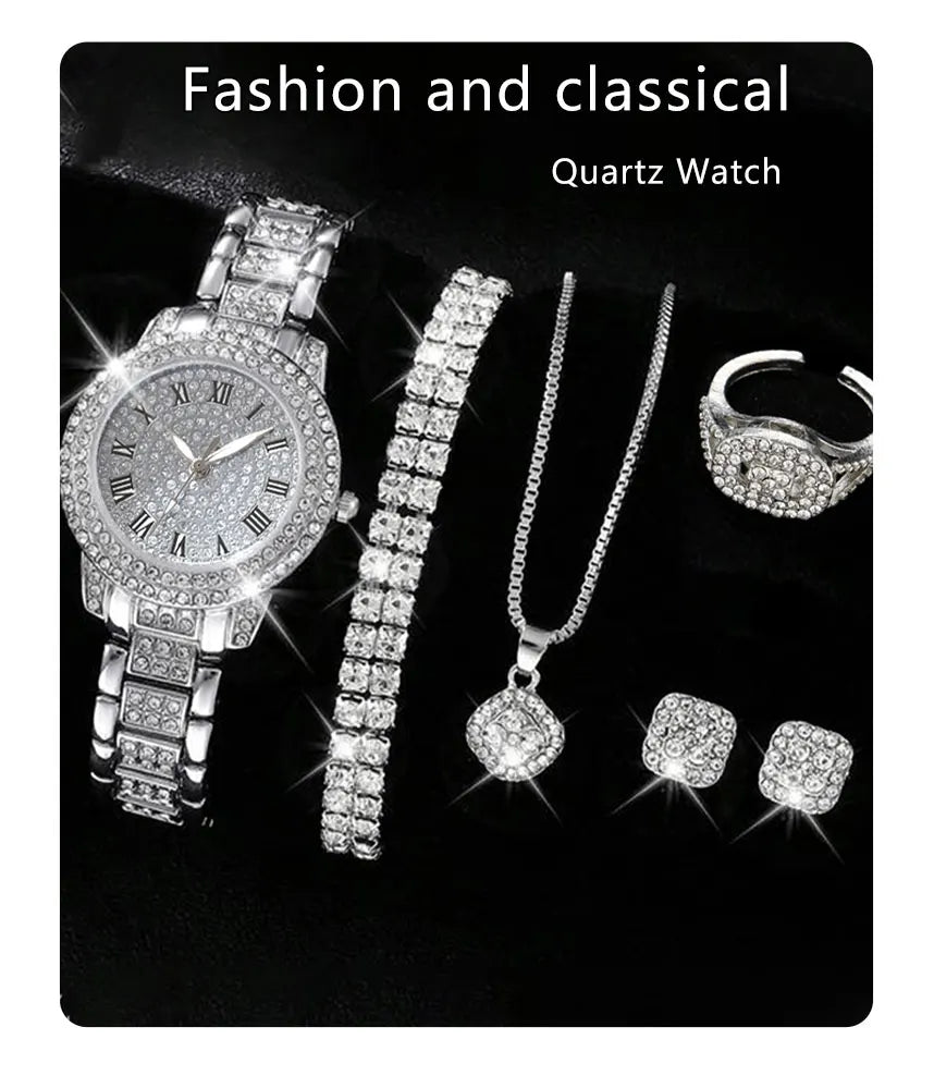 6Pcs Alloy Jewelry Set