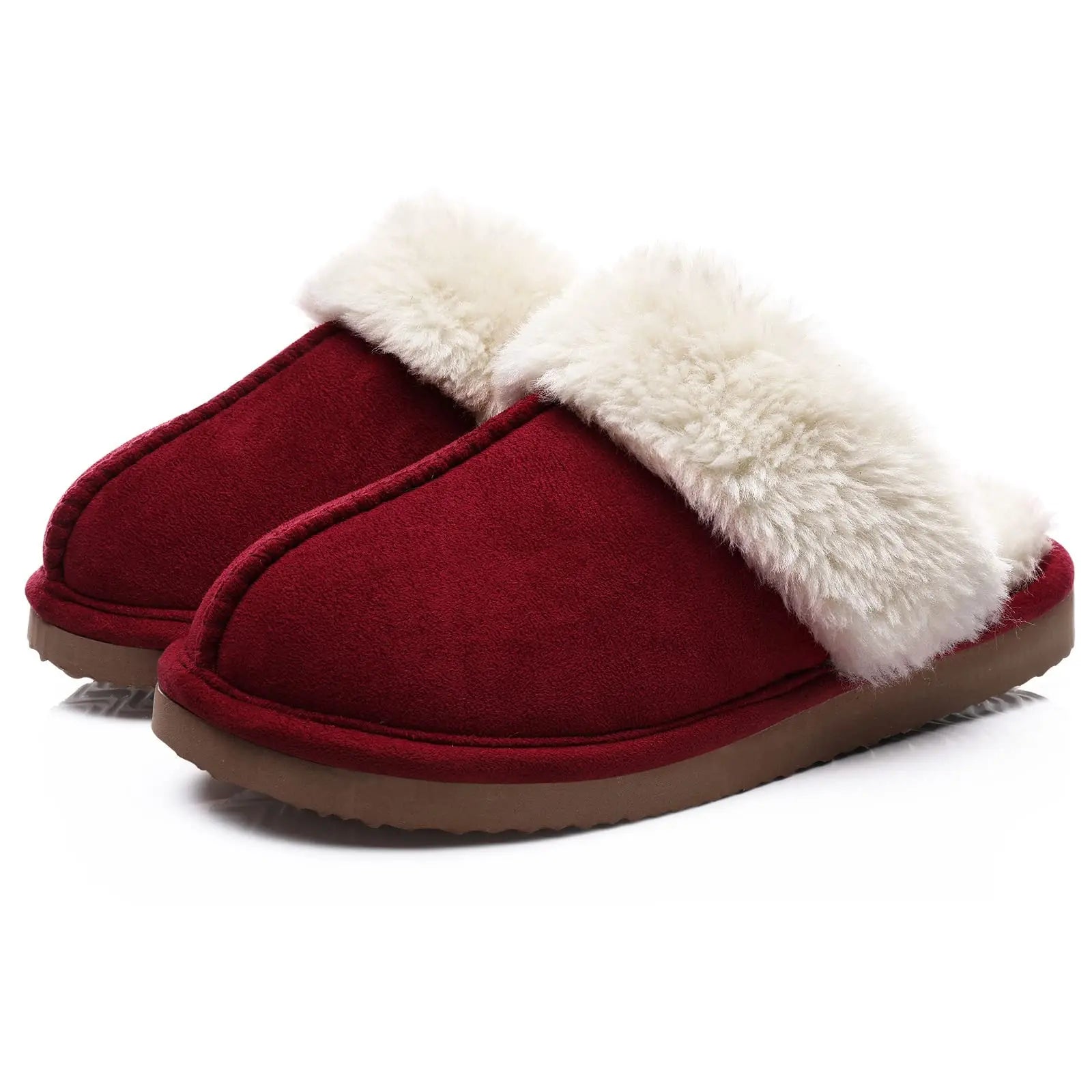 House Slippers with Fur