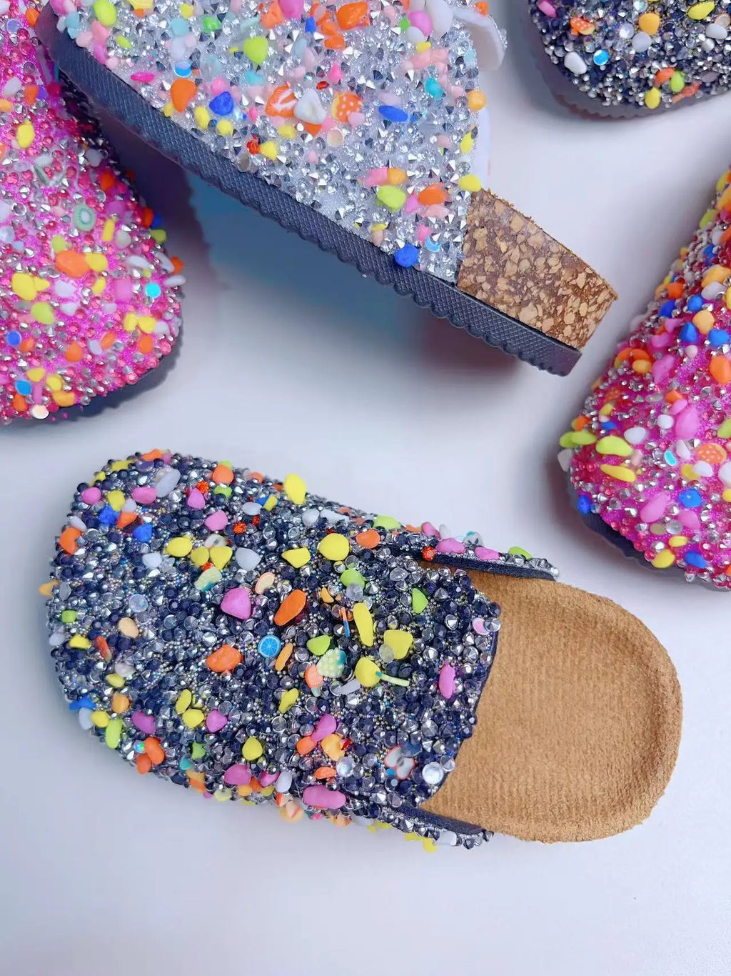 Children's Glitter Loafers