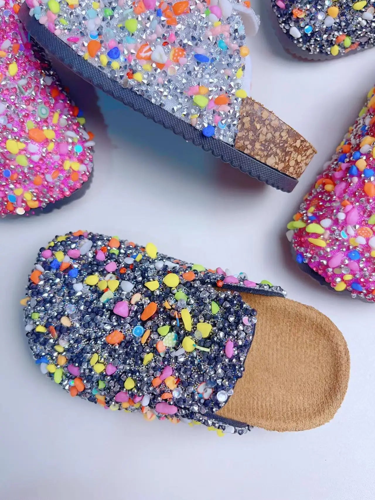 Children's Glitter Loafers