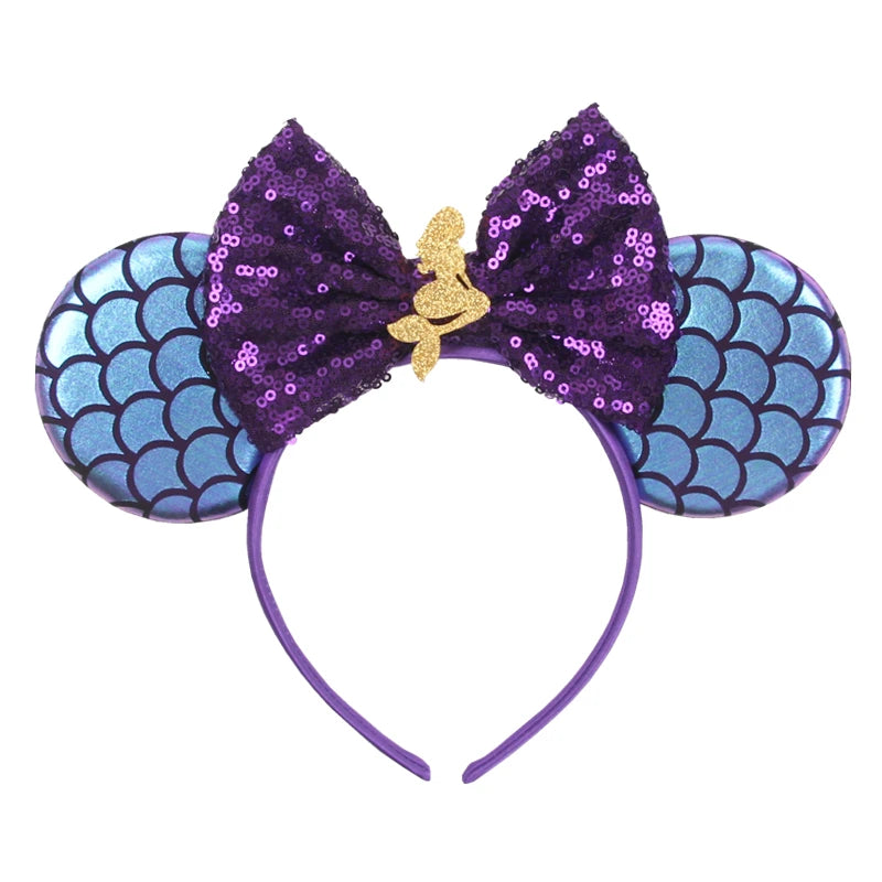 Sparkly Sequin Mouse Ears Headband