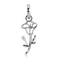 September Sapphire Birthstone Charm - Flower (Morning Glory) (Rewards Store)