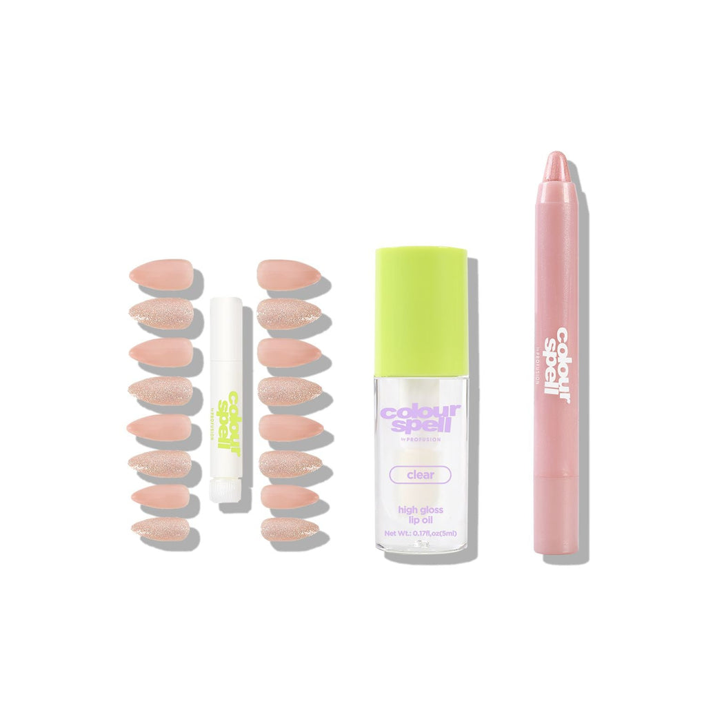 Pressed, Glossed and Polished Collection- Shadow, Lip Oil & Nails