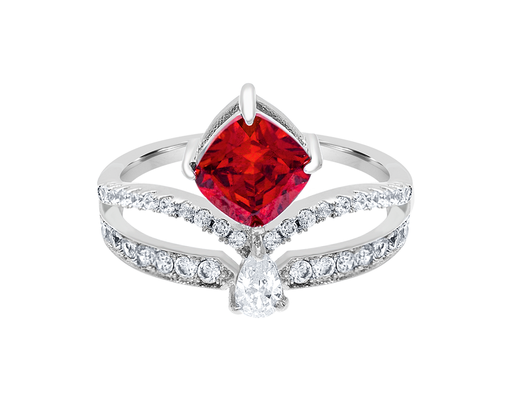 Solitaire Scandal Ring